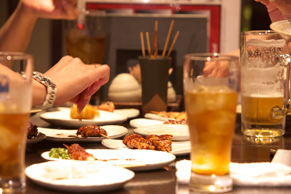気の合う仲間との飲み会